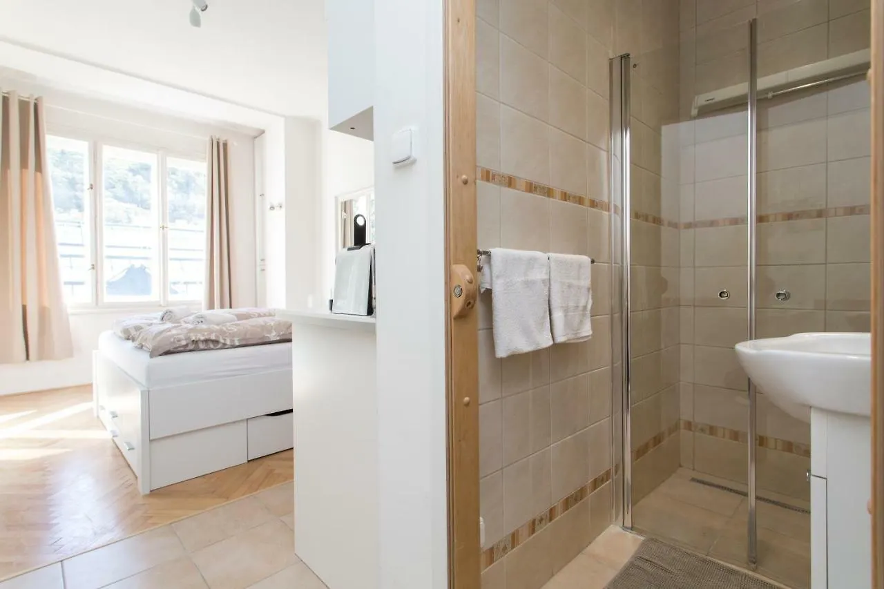 Appartement Cozy Studio With Parking Near City Center Praag